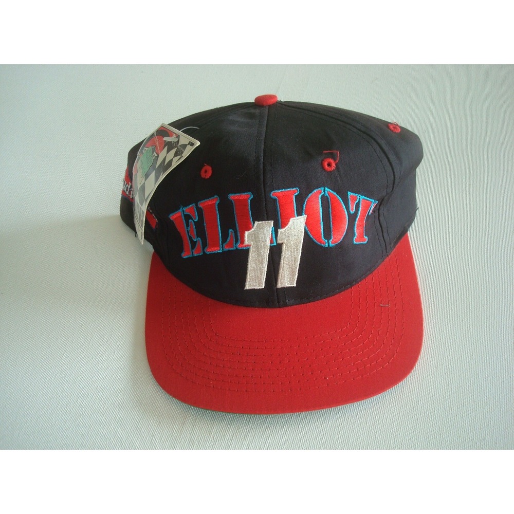 NASCAR RACING ELLIOT‎    90S SCRIPT snapback DEADSTOCK HAT CAP VINTAGE E3